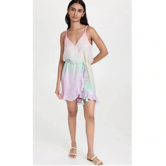 Rococo Sand Pax sequin tri color mini dress - Picture 2 of 16